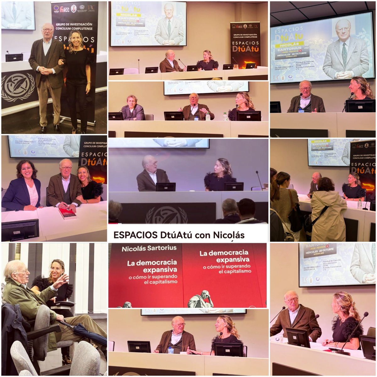 ✨Ayer en @espaciosdtuatu vivimos una charla inolvidable.✨

💜Gracias a la <a href="/unicomplutense/">Complutense</a> <a href="/UCMccinf/">Facultad Ciencias Información</a> y  <a href="/funalternativas/">Fundación Alternativas</a>
🧡Gracias a los estudiantes que nos acompañaron, las personas de a pie, profesores y amigos y a todos aquellos que estuvisteis conectados desde vuestras casas