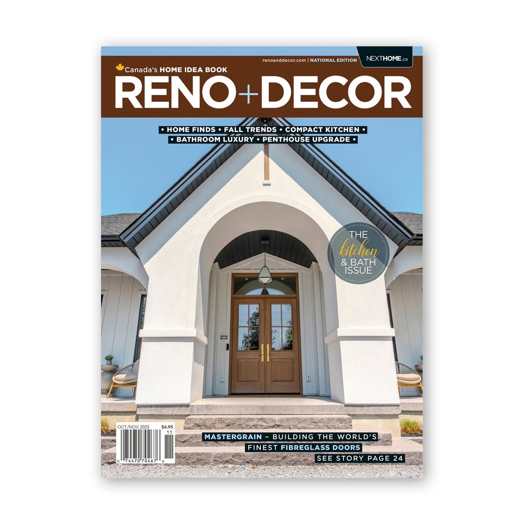 nexthome_ca's tweet photo. Dive into the latest edition of RENO+DECOR. Headquartered in Midland, Ont., @mastergraindoors is Canada’s only fully integrated manufacturer of premium fibreglass door systems. 
Read more today! https://t.co/BINMJLduBm
.
.
Subscribe today at: https://t.co/kIN8mDmEP1 https://t.co/ECiqO85nPu