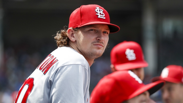 RobRains's tweet image. When the #STLCards Packy Naughton knew he would miss another year of baseball while recovering from a second arm surgery, he went out and got another job. The story of how Naughton juggles baseball and his work as a real estate agent. stlsportspage.com/2025/10/30/the…