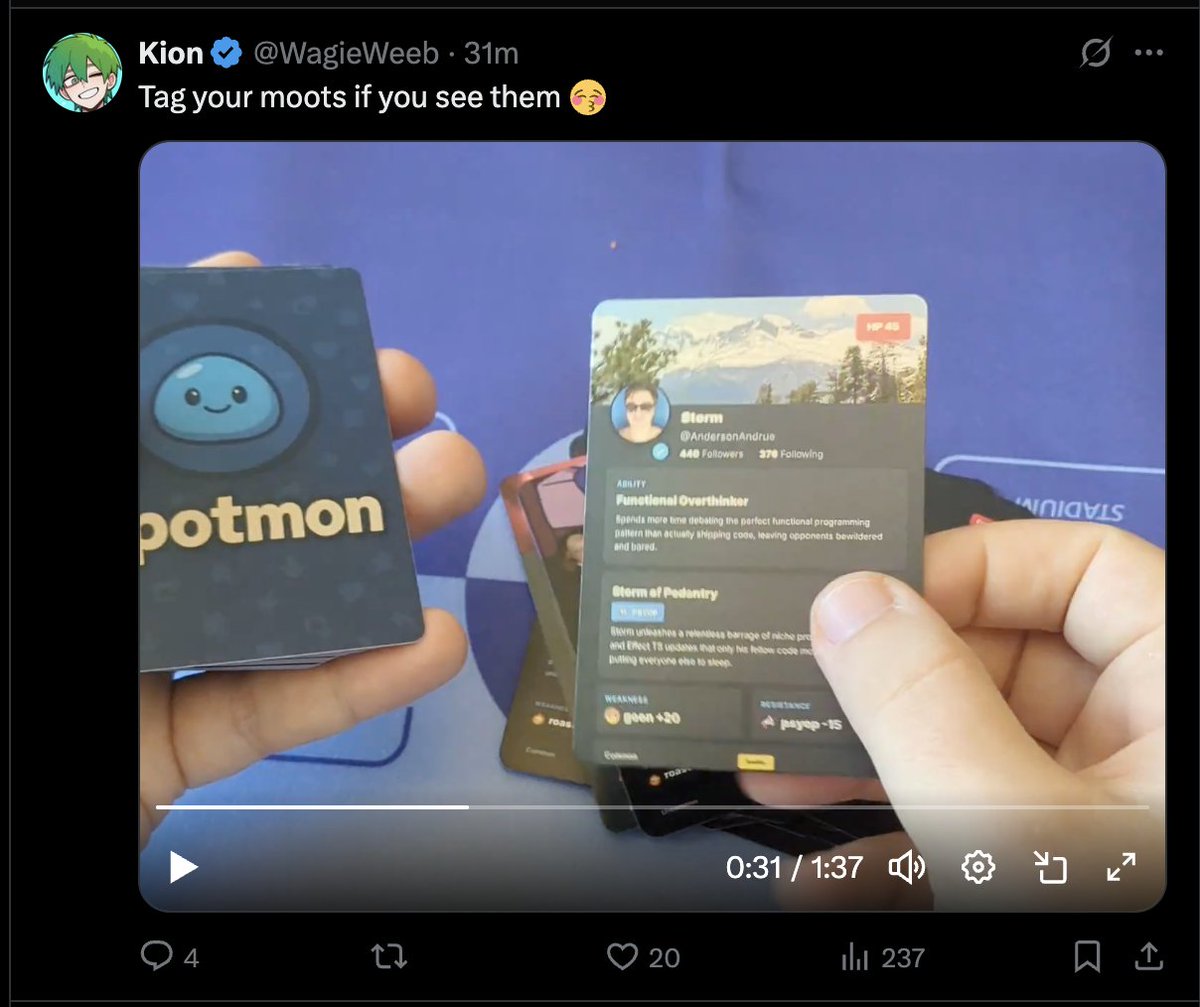 look ma, I'm on tv! <a href="/WagieWeeb/">Kion</a>