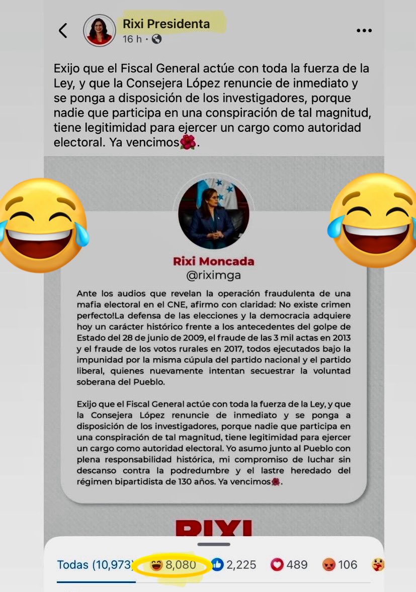 El 80% de las interacciones de Rixi muestran su descontento con un me divierte, será catastrófica la caída del comunismo.
#LibreNuncaMas