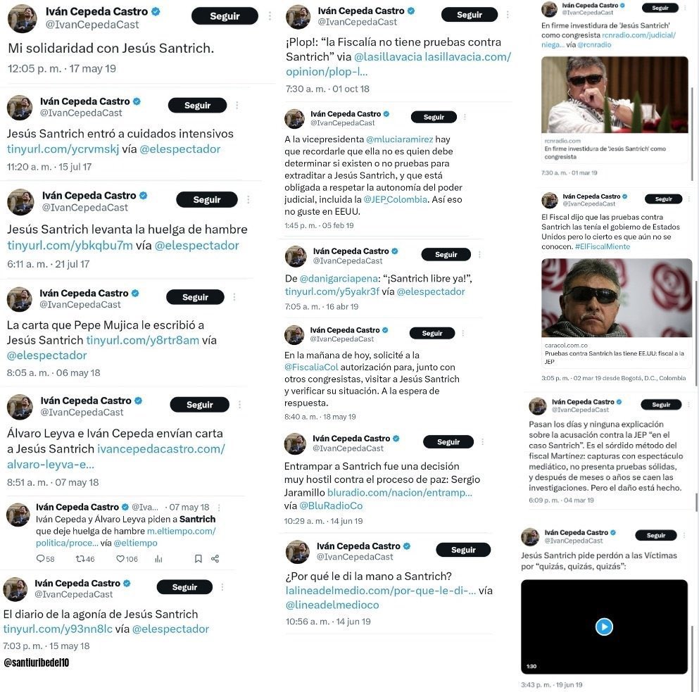 Cepeda entró en depresión cuando mataron a Santrich.