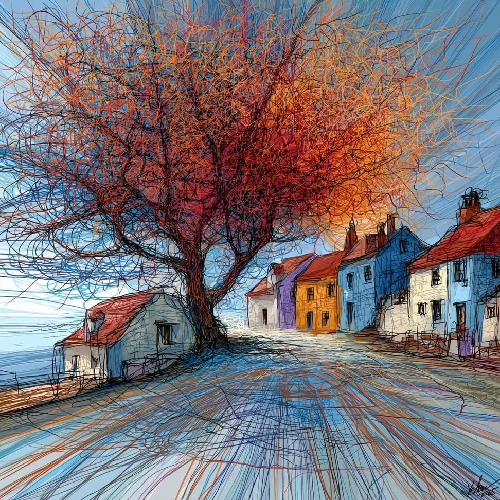 The Tree That Holds the Sky
by Yehan Wang 王益輝