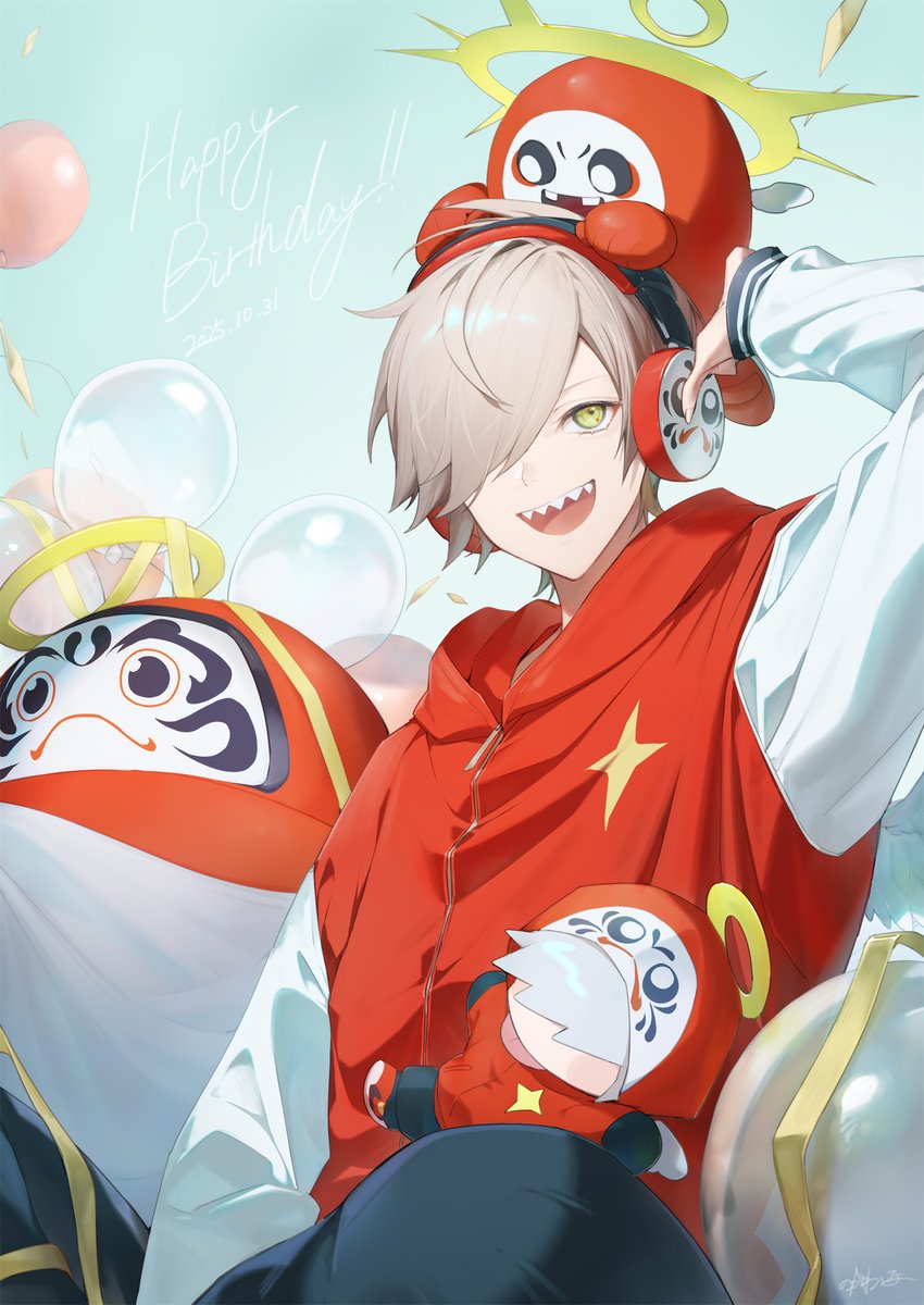 お誕生日おめでとうございます！
#だるまいずごっほ #だるまいずごっど誕生祭2025