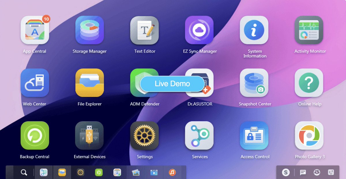 ASUSTORIncFr's tweet image. Vous voulez tester ADM ?
Cliquez ici : asrdemo.myasustor.com:8481
identifiant : demo-fr
mot de passe : demodemo