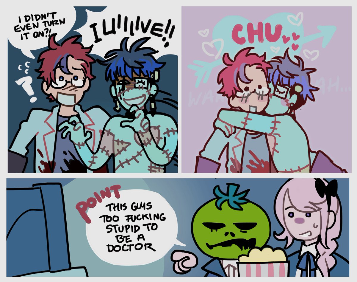 chippychime's tweet photo. happy halloween, or as i like to say, happy sumikage https://t.co/zBR9DK7m3t