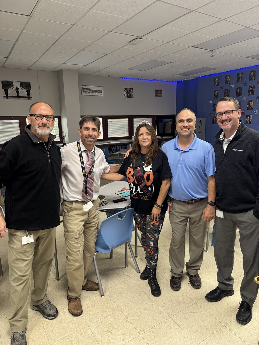 Congratulations and best wishes on your retirement Mrs. Buza!!