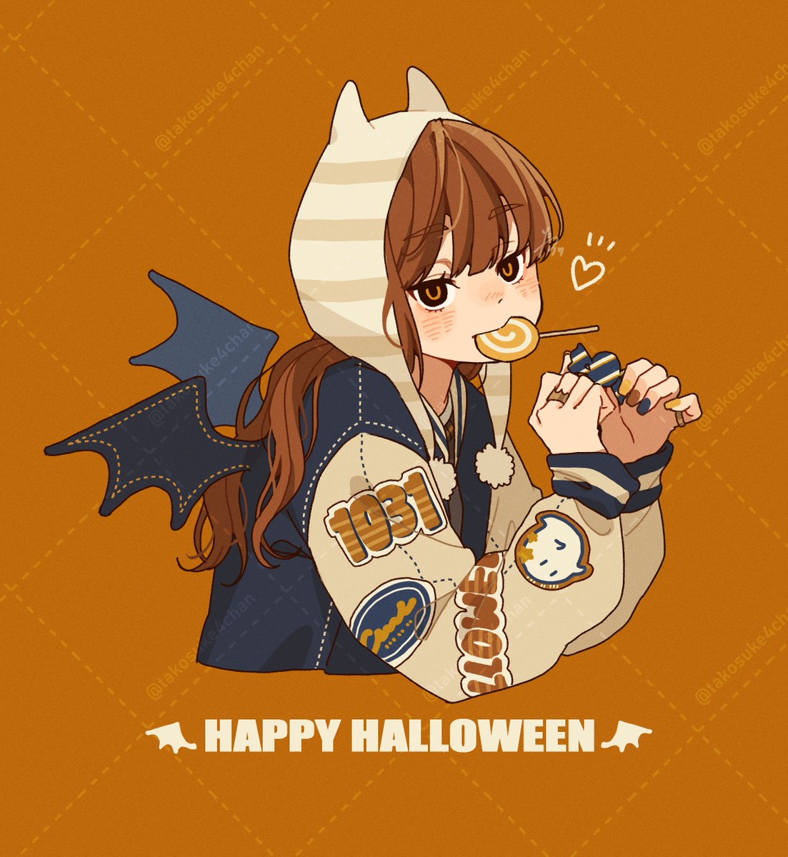 🧡
#Halloween2025
#ハロウィンイラスト2025