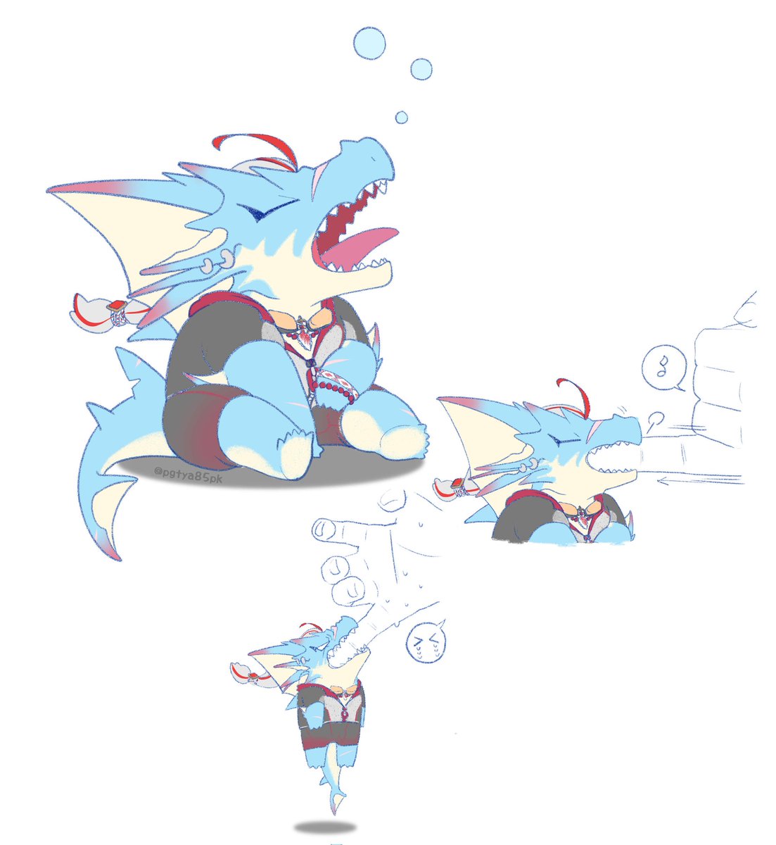 あくびがで((ﾑｸﾞ