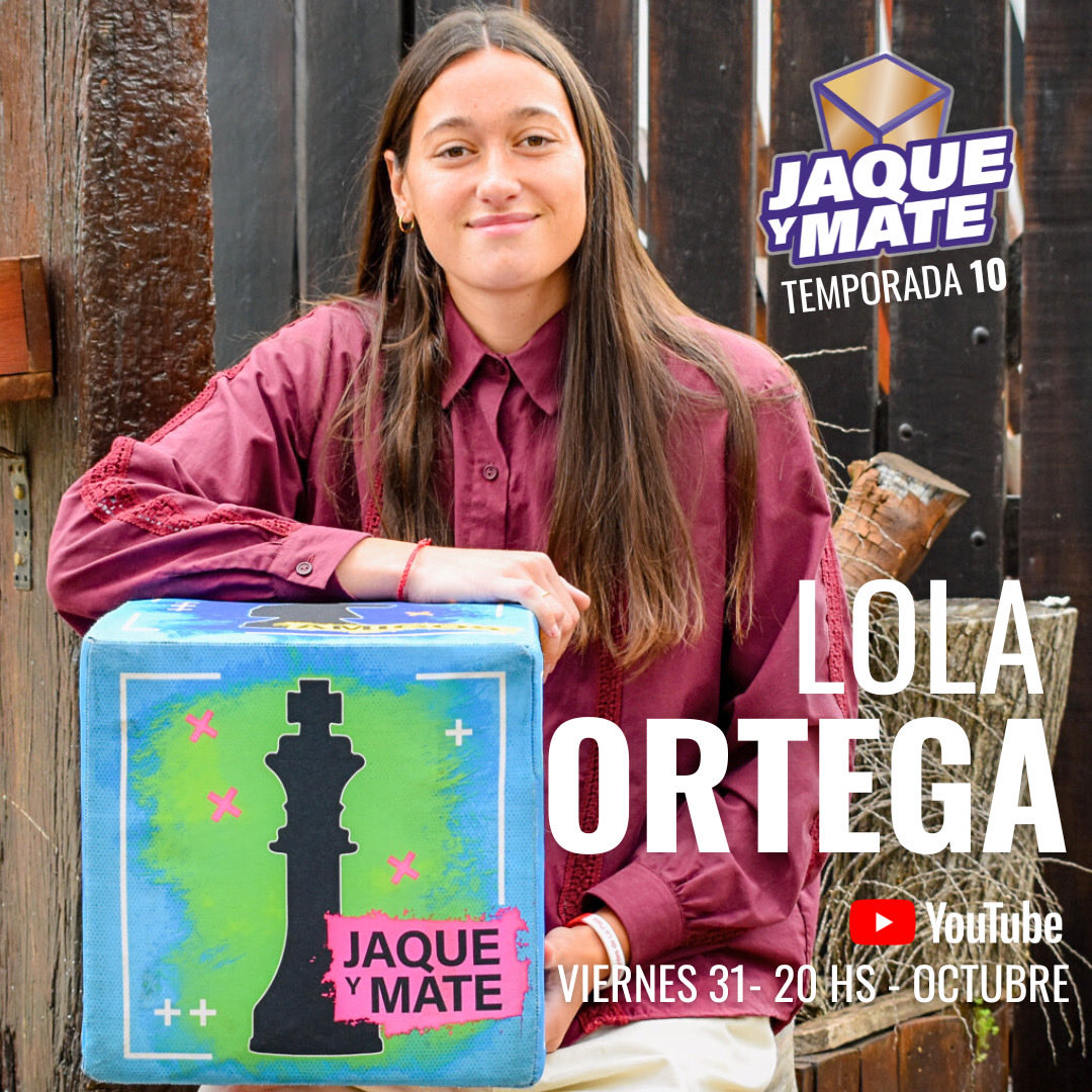 ¡Próxima invitada!🎬

Lola Ortega, defensora central de #EDLP. Loli, llega a JyM para repasar su historia de vida y como llegó a cumplir su sueño de jugar en el Pincha y ser la subcapitana del equipo que busca el ascenso a Primera.

🗓️ Viernes 31/10
⏰ 20:00hs
🖥️ YT: Jaqueymatetv