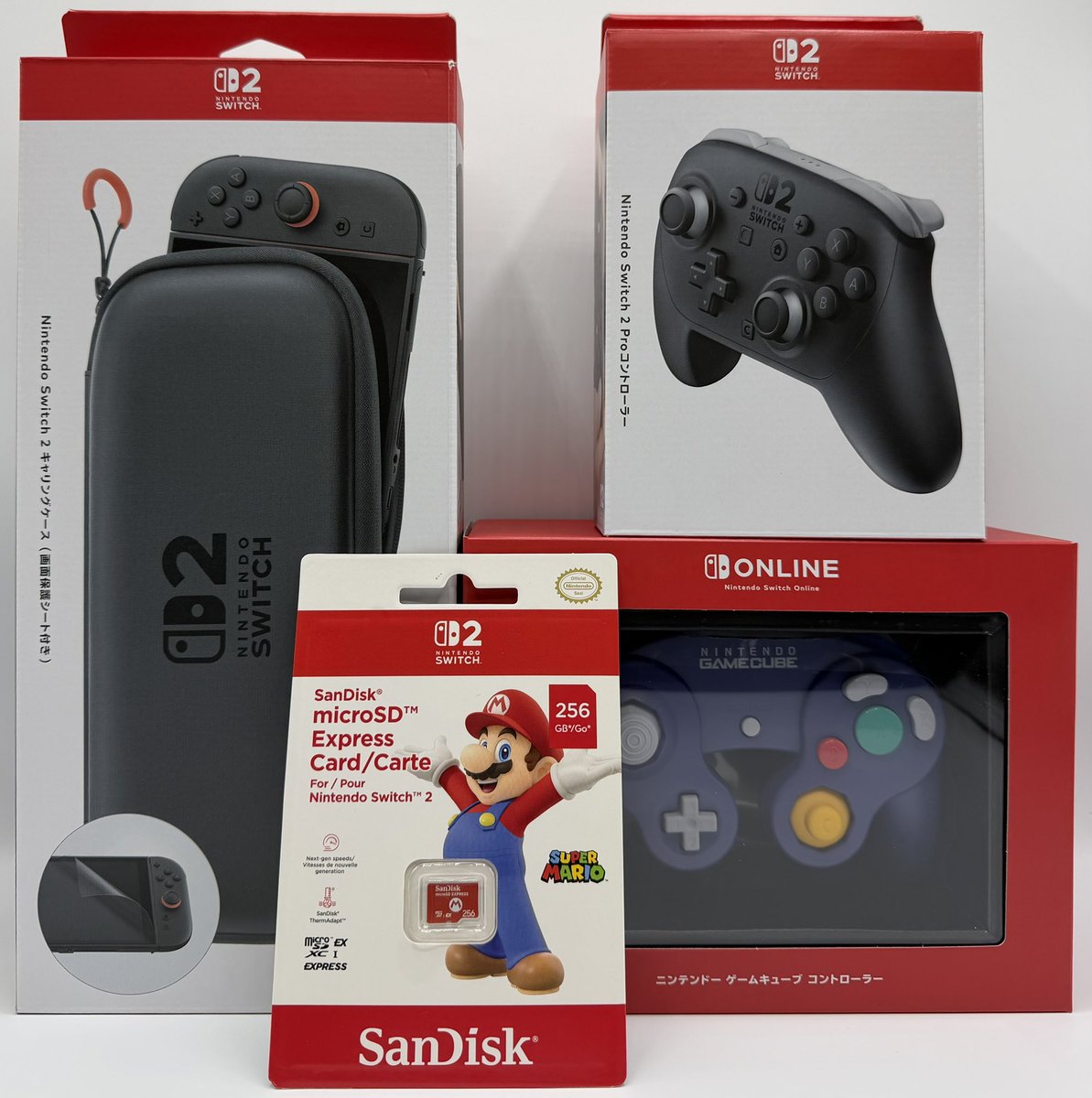 sue_325's tweet image. 遅ればせながら SWITCH2届きました。
そして周辺機器も!
#NintendoSwitch2