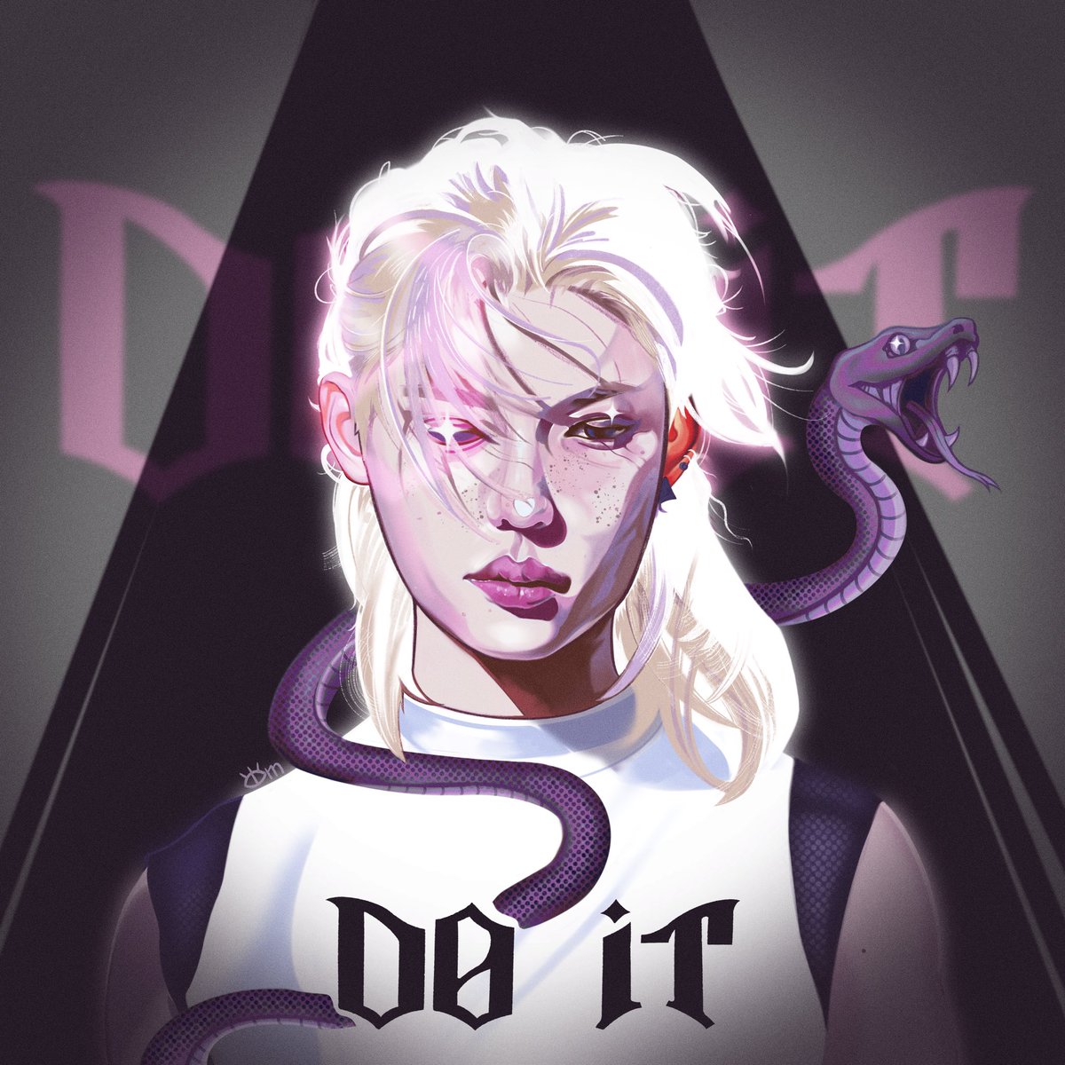 DO IT 🐍🖤

#straykids #skzfanart #felix