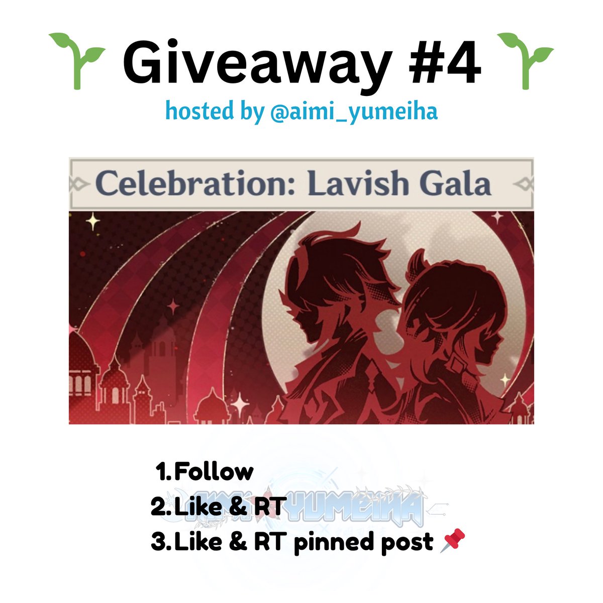 (っ◔◡◔)っ SURPRISE ⋆.ೃ࿔*:･

🌱 Haikaveh Namecard Giveaway No.4 🌱

probably the last one.

rules:
1. follow my main account ( <a href="/aimi_yumeiha/">Aimi Yumeiha ⏾ 夕明刃 藍美</a> )
2. like &amp; RT this post
3. like &amp; RT my pinned post 📌

I’d appreciate it if you could check out my art too! ☺️

✨ ends 11/02 JST ✨