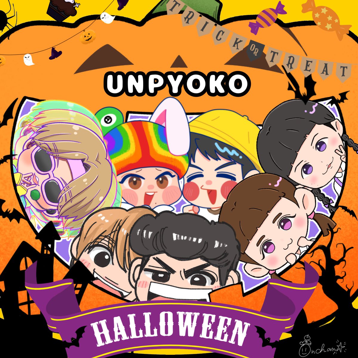 nahaha3671west's tweet photo. 🎃HAPPY HELLOWEEN🎃 https://t.co/gwsukMBU9B