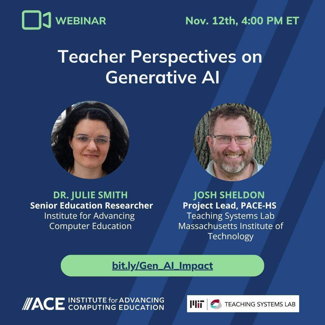 Institute for Advancing Computing Education tweet media