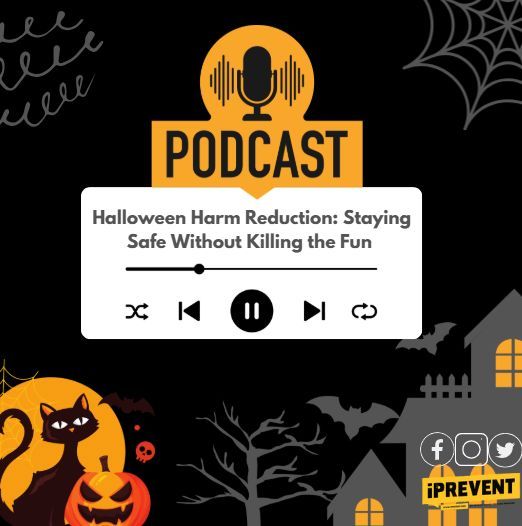 iPrevent_OHL's tweet image. Hey iPrevent family! 🎃🧡
Welcome back to iPrevent Radio, where we break down public health topics that connect to everyday life! This month, our host Janelle dives into a timely topic — Halloween Safety! 👻

#iPrevent #iPreventRadio #HalloweenSafety #HarmReduction #PublicHealth