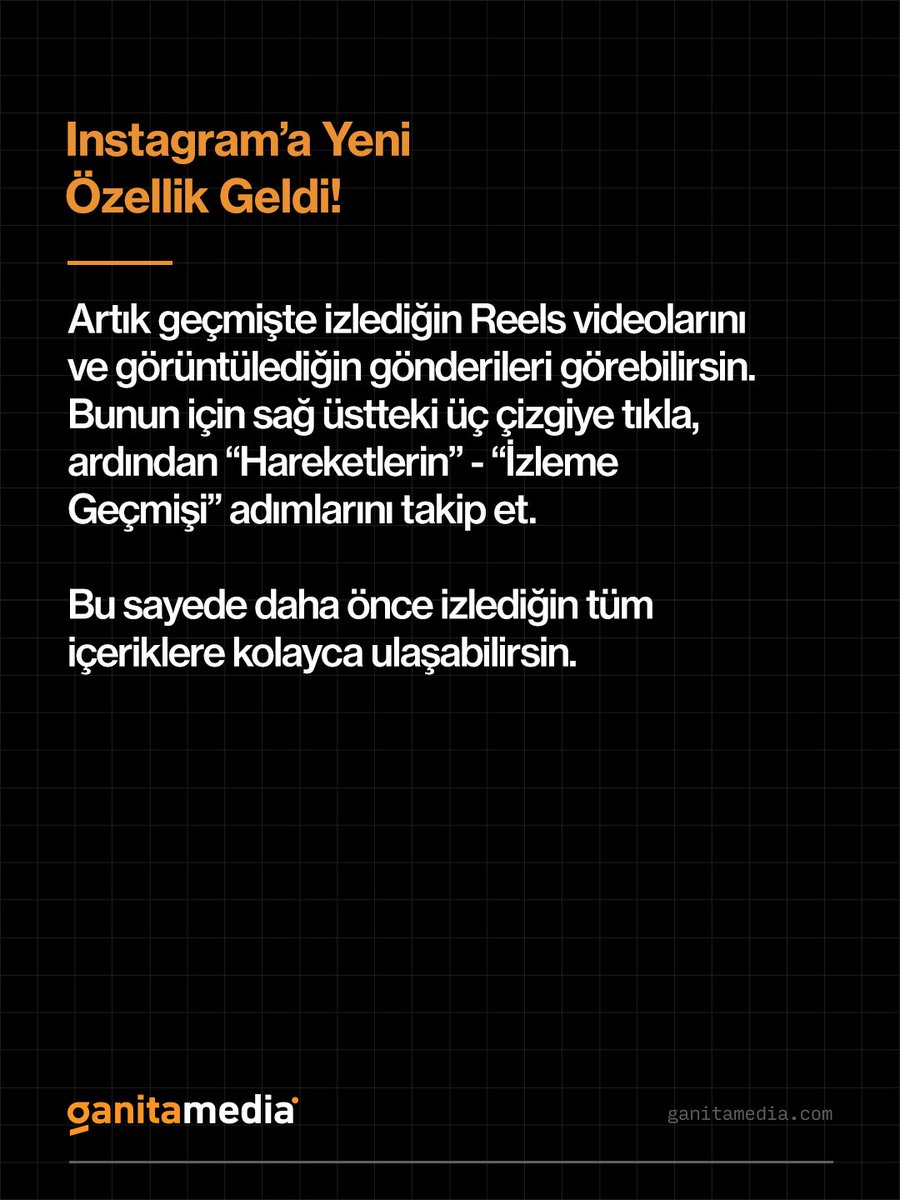#Instagram’a yeni özellik geldi! 🎞️