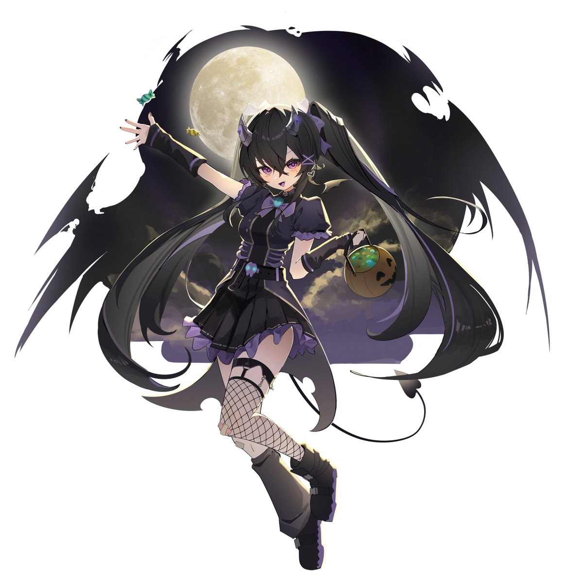 Trick and Treat!🍬 
🎨 uemaroo 
#Cherryphics