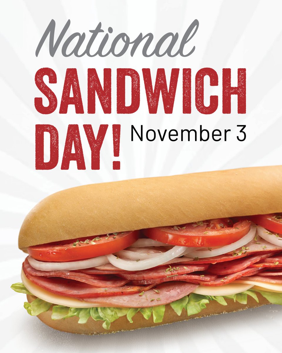 National Sandwich Day is Monday, and we’re celebrating BIG 🥳 Sign up for Cousins Club now to get in on the reward action.