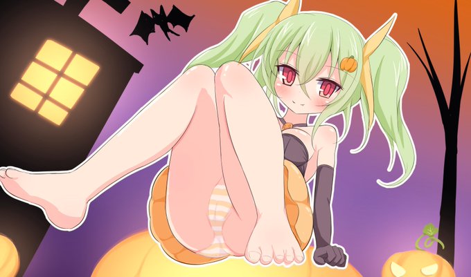 絵848号「カボチャ姫さん」
オシャレしてお出掛けをするカボチャ姫さま 