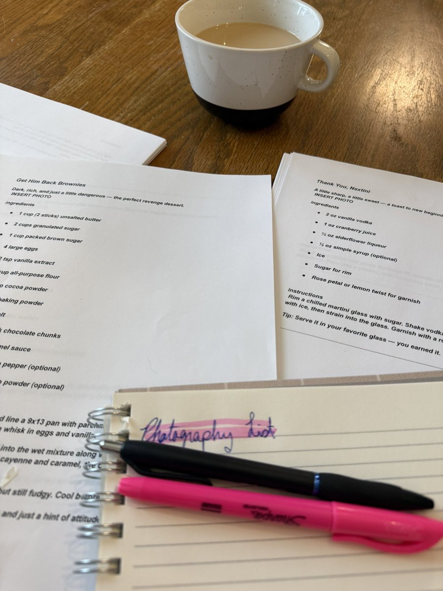 Hormona_Lisa_'s tweet image. Y’all… I’m officially proofreading my cookbook “Homemade with Hormona” before it heads off to be formatted and put into production 😭📖

I’ve been cooking, writing, and editing nonstop. Once I hit send, we’re living off takeout for a few days 🤣🍕 #HomemadeWithHormona #Cookbook