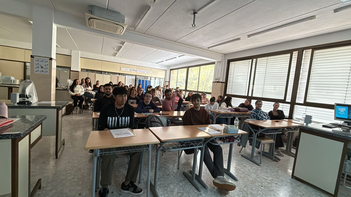 aetel_es's tweet image. 🏫 𝐂𝐨𝐥𝐞𝐠𝐢𝐨 𝐌𝐚𝐫𝐢́𝐚 𝐈𝐧𝐦𝐚𝐜𝐮𝐥𝐚𝐝𝐚 - 𝐑𝐢́𝐨𝐬 𝐑𝐨𝐬𝐚𝐬, en Madrid, con alumnos de Anatomía Patológica y Citodiagnóstico y Laboratorio Clínico y Biomédico.
#aeteltuasociacion
#TSS
#laboratorioclinico
#anatomiapatologica