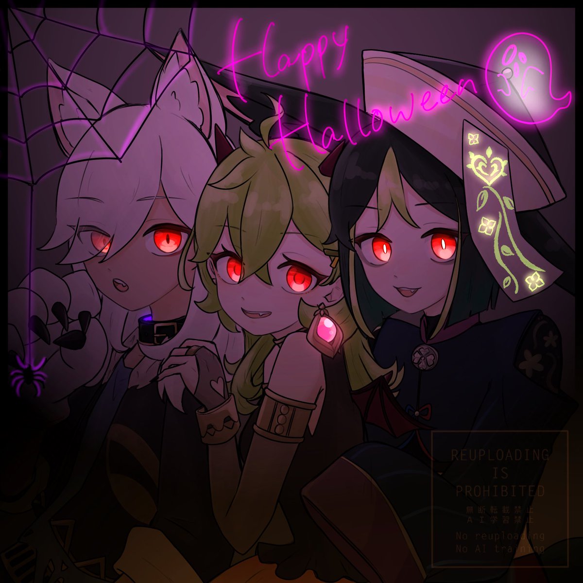 👻Trick Or Treat🎃
#Cyno #Collei #Tighnari