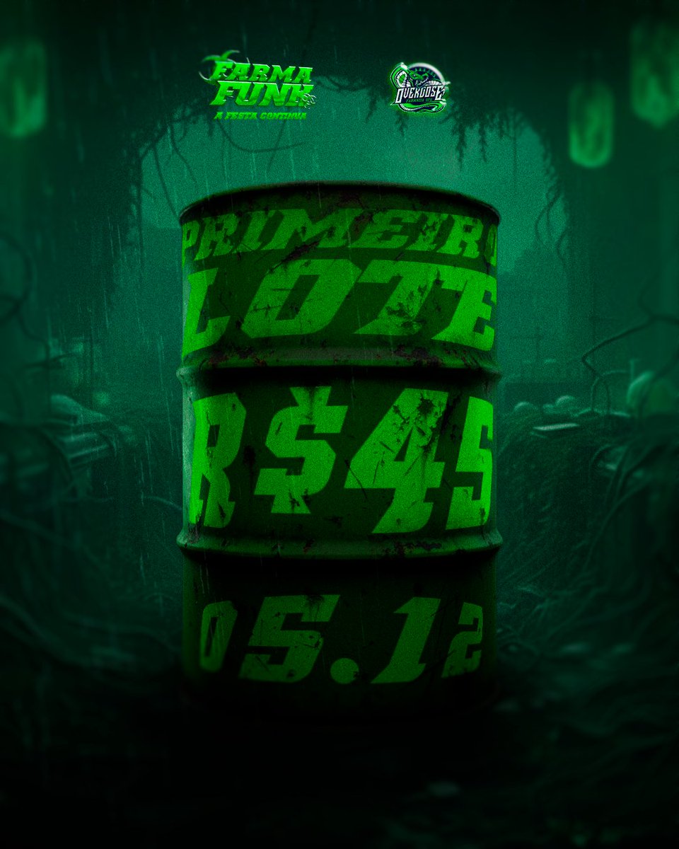 OverdoseUFG's tweet photo. Explodiu e você não conseguiu o promocional? 🫠☢️
Calma, a Naja já liberou o primeiro lote por apenas 45 reais!
Vai ficar de fora?
Vem muitas surpresas por aí 🤭

🐍 Farmafunk — A festa continua 
🎟️ Ingresso: R$45 
🗓️ 05/12
📍Garanta já na cheers ou com os comissários! https://t.co/vwC7XKgWnD