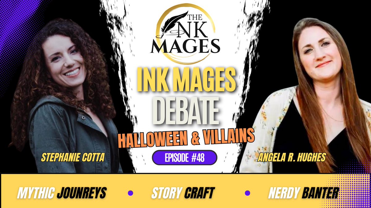 TheInkMages's tweet photo. 👻NEW EPISODE has dropped! And it’s a perfect fit for #spookyseason. 

Watch The Ink Mages debate and discuss classic horror monsters &amp; villains in our upcoming Halloween Edition episode! 

YouTube: https://t.co/9DvlYnLWmx

Subscribe to our channel!

#podcast #halloween https://t.co/tNEdLszqdU