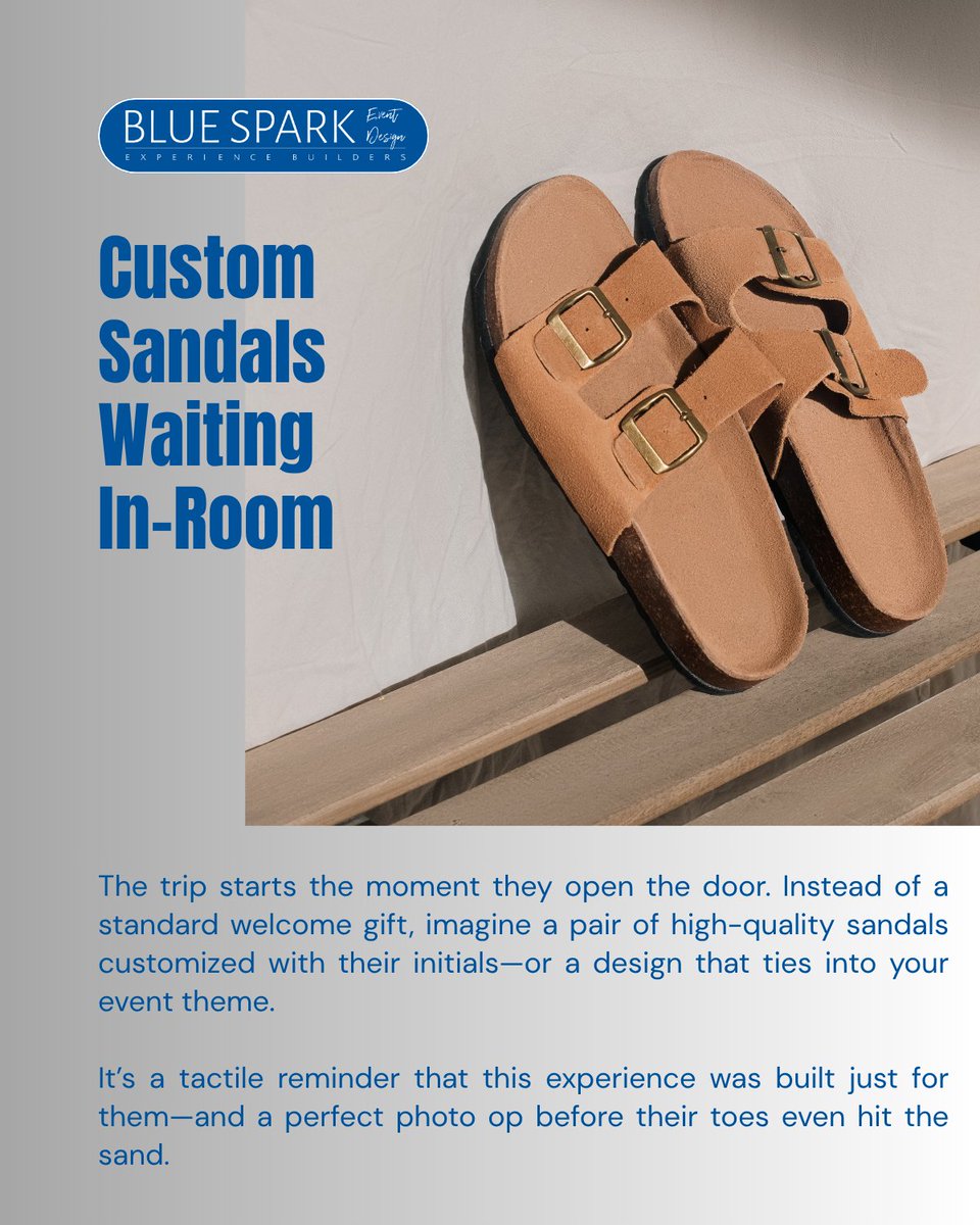 BlueSparkED's tweet image. It’s not just the destination—it’s the details. The little things are the thing.

#EventDesign #CorporateEvents #EventProfs #BlueSparkEventDesign #MeetingProfs #IncentiveTrips #Travel #Custom #Perks