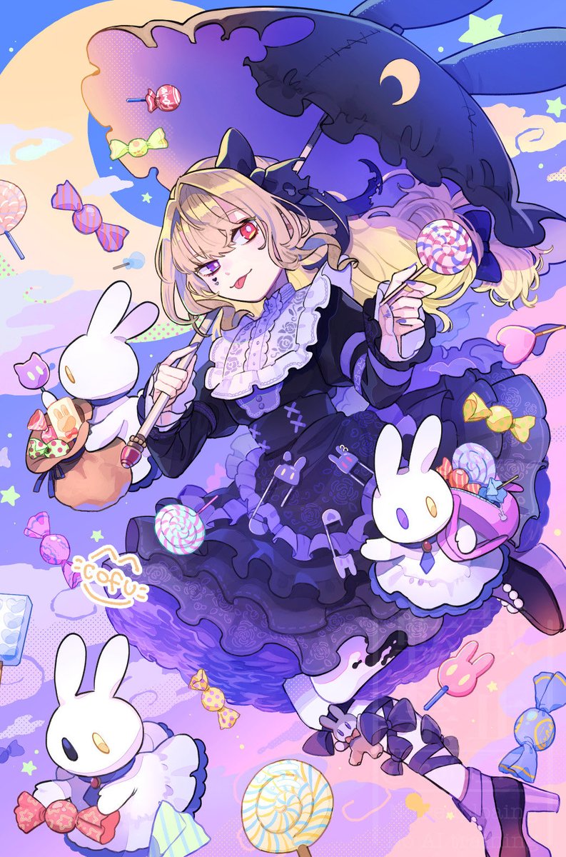 cofu_17's tweet image. あめちゃんちょーだい！
🍭🍬🍭🍬🍭🍬🍭🍬🍭🍬🍭

#ハロウィンイラスト
#Halloween2025
