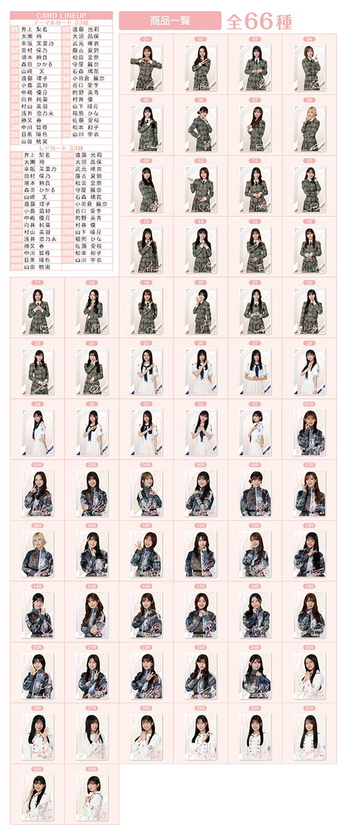 櫻坂46 ツインウエハース25」がローソンで本日31日から順次販売開始