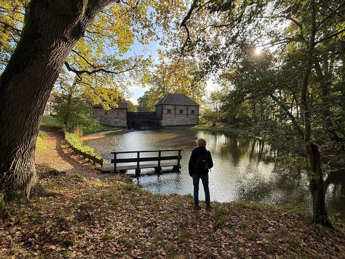 Groeten uit Haaksbergen🥾
@ de Oostendorper Watermolen. 
#OppadinTwente #wandelen