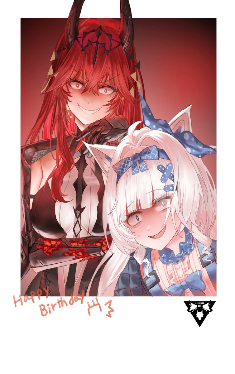 起動日おめでとう!!!
＃パニグレ ＃パニグレ創作  #퍼니싱 #PGR  #战双帕弥什