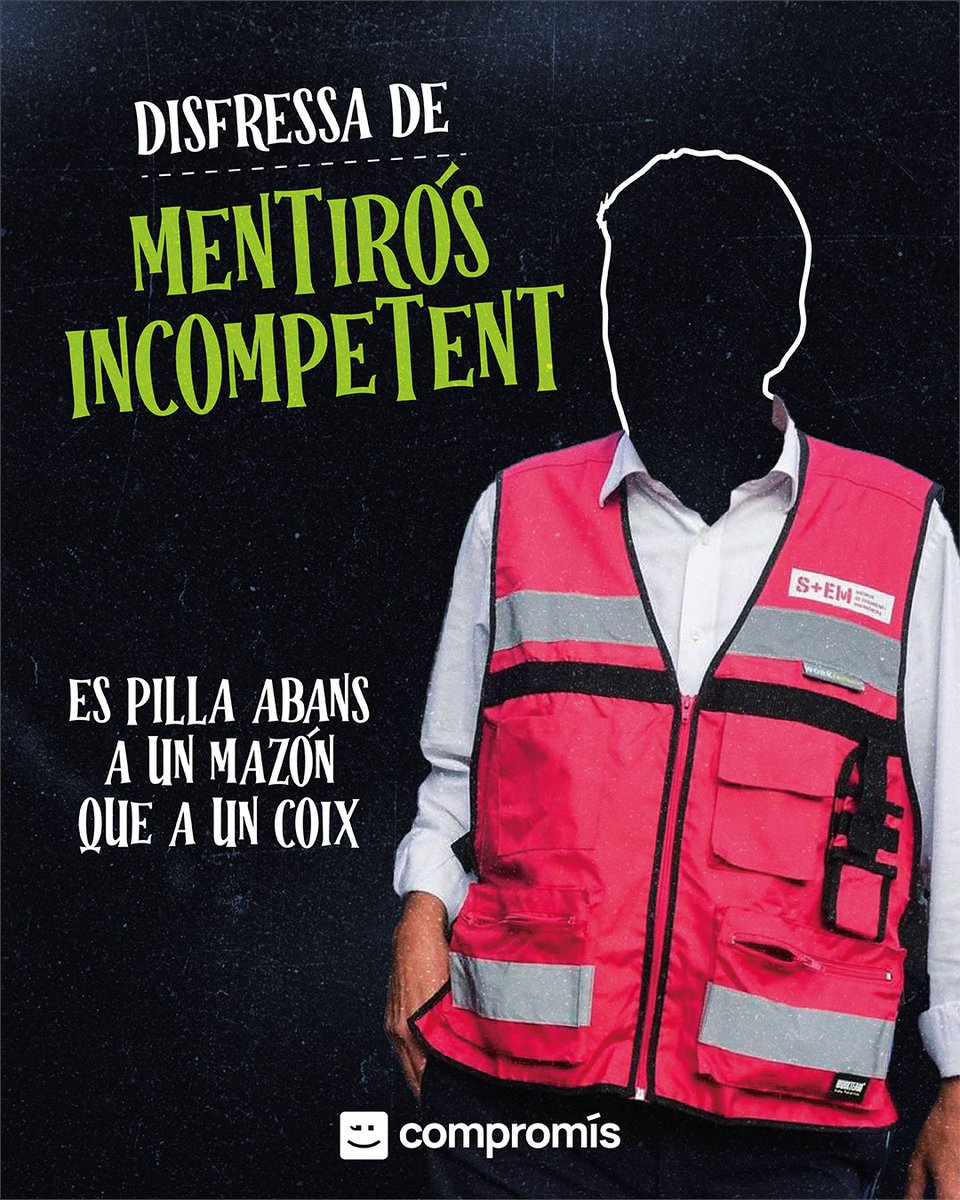 compromis's tweet image. Hi ha persones que fan més por que els monstres.