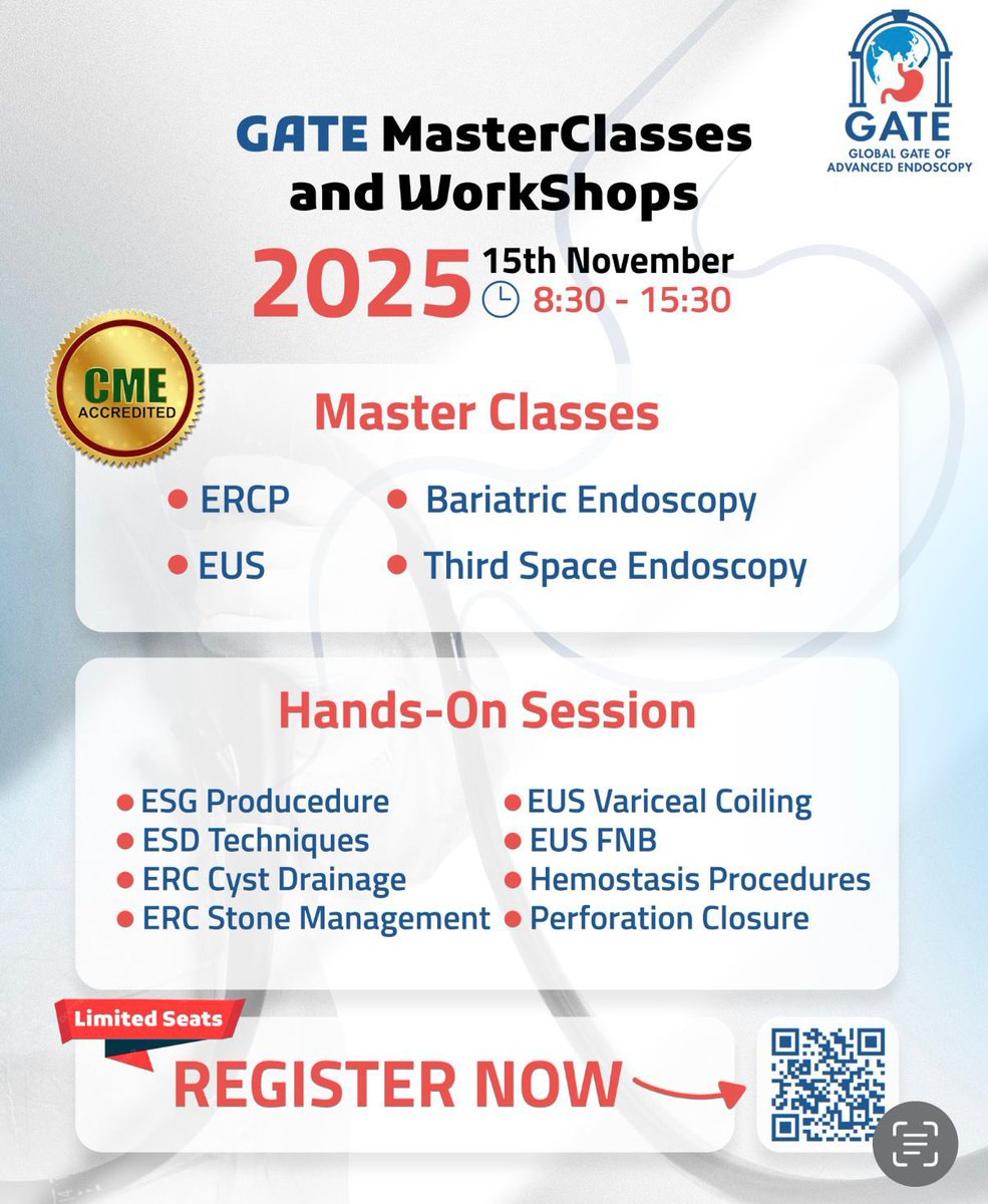 Don’t miss our GATE Masterclass &amp; Workshop  starts on 15th November!
📅 Date: 15 November
✅ Limited slots