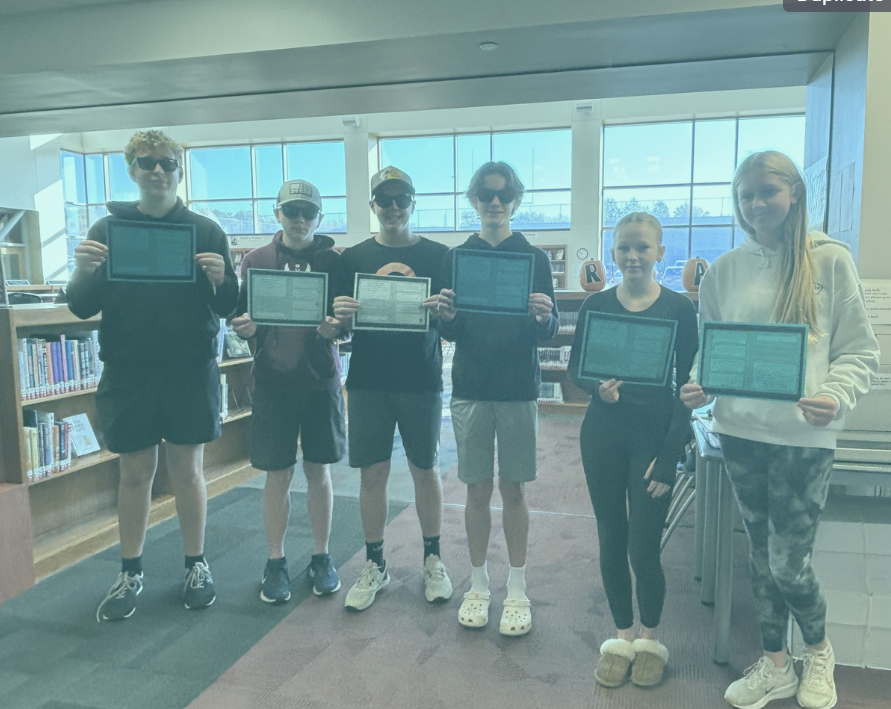 RSHSLibrary's tweet image. RSHS Library is celebrating National Media Literacy Week! Several students have already completed our 4 media lit &quot;passport&quot; challenges: watch a video, play a game on disinformation, spot trolls, and evaluate an infographic. @RSHSPrincipal #RSDlibraries