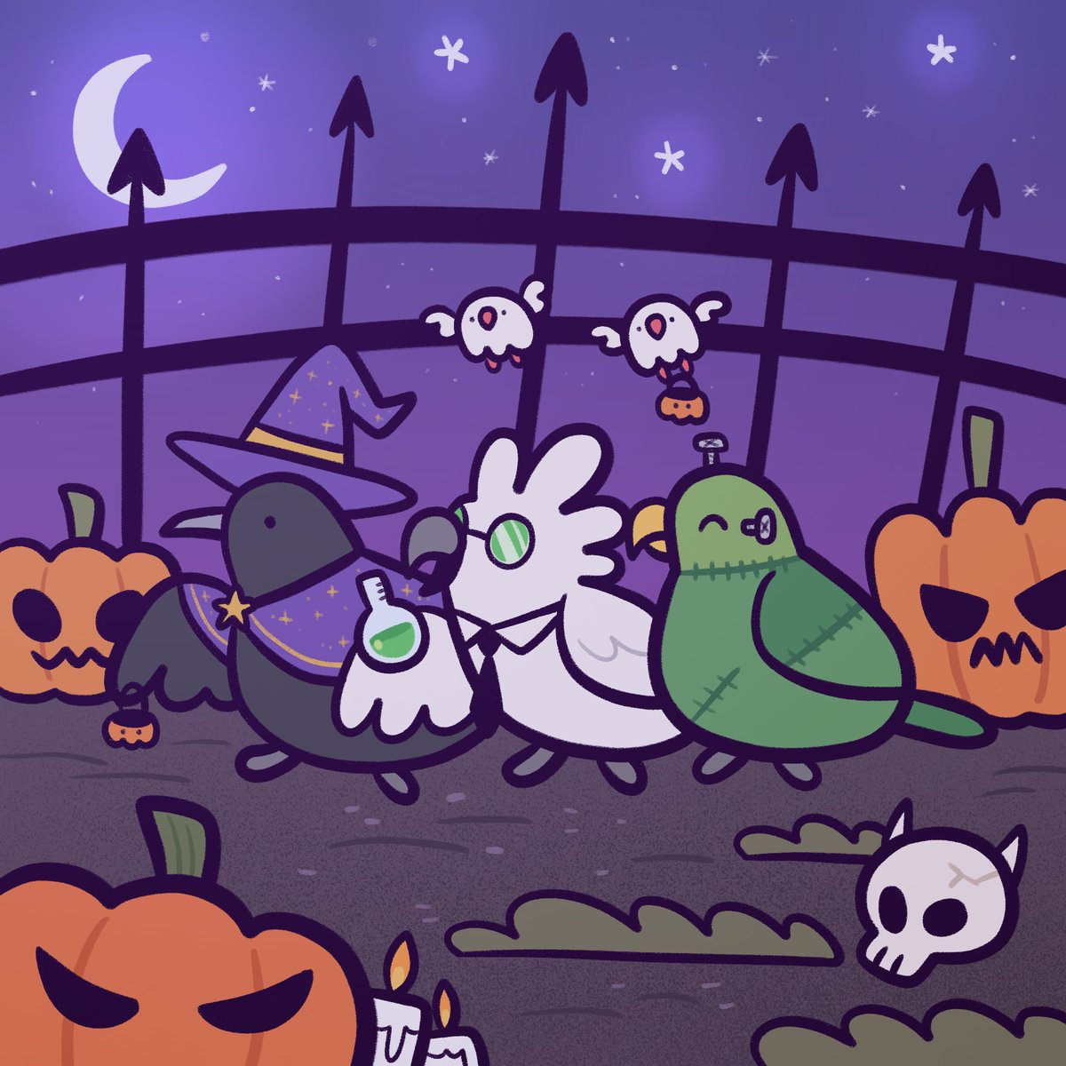 #Halloween2025 
해피할로윈 되세요~ 🎃 🍬🍭