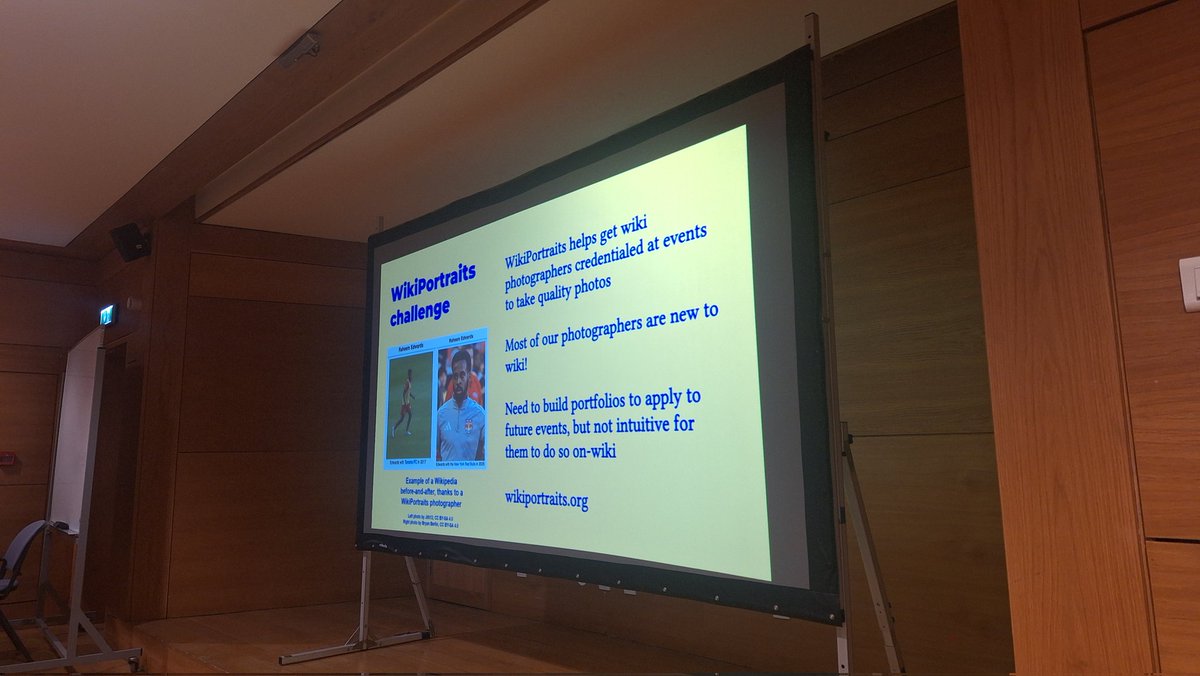 Après la pause, on parle un peu de #Commons avec Kevin Payravi. Il a présenté le thème Commons Gallery : une façon moderne de présenter des photos.
Plus d'info : meta.wikimedia.org/wiki/GLAM_Wiki…
.
.
.
.
#kebetu #bibsen #Glamwiki