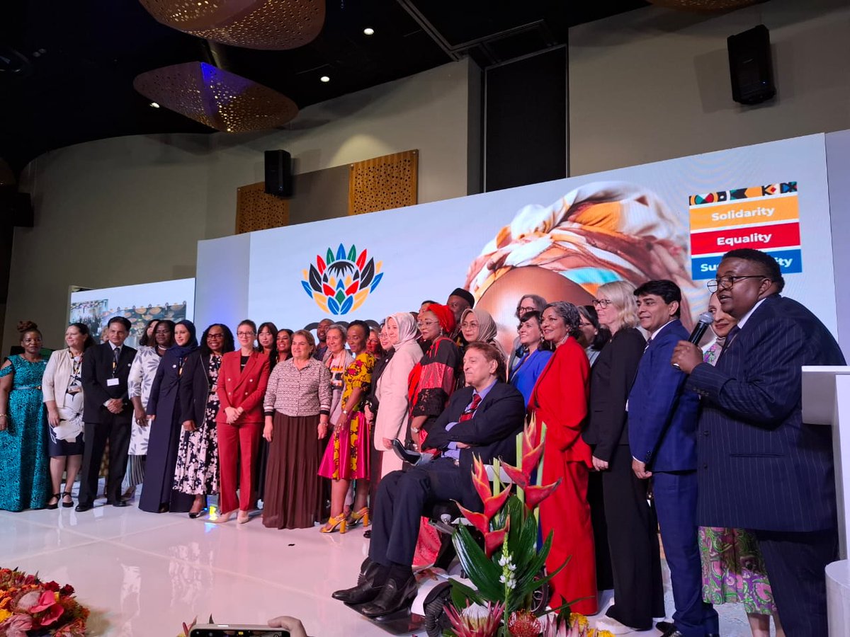 This week, the International Disability Alliance  joins the G20 Empowerment of Women Working Group (EWWG) Ministerial Meeting in Johannesburg, South Africa —reaffirming that disability inclusion is essential to women’s empowerment and social justice worldwide.

During the two-day