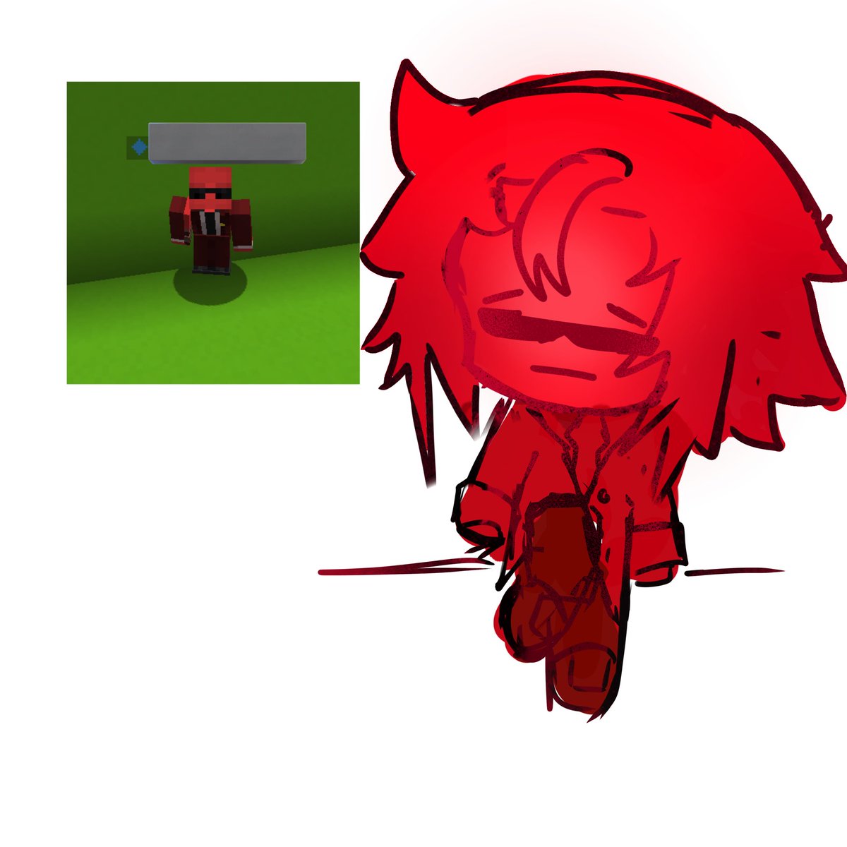 rangers railgun is so fucking scared tweet media