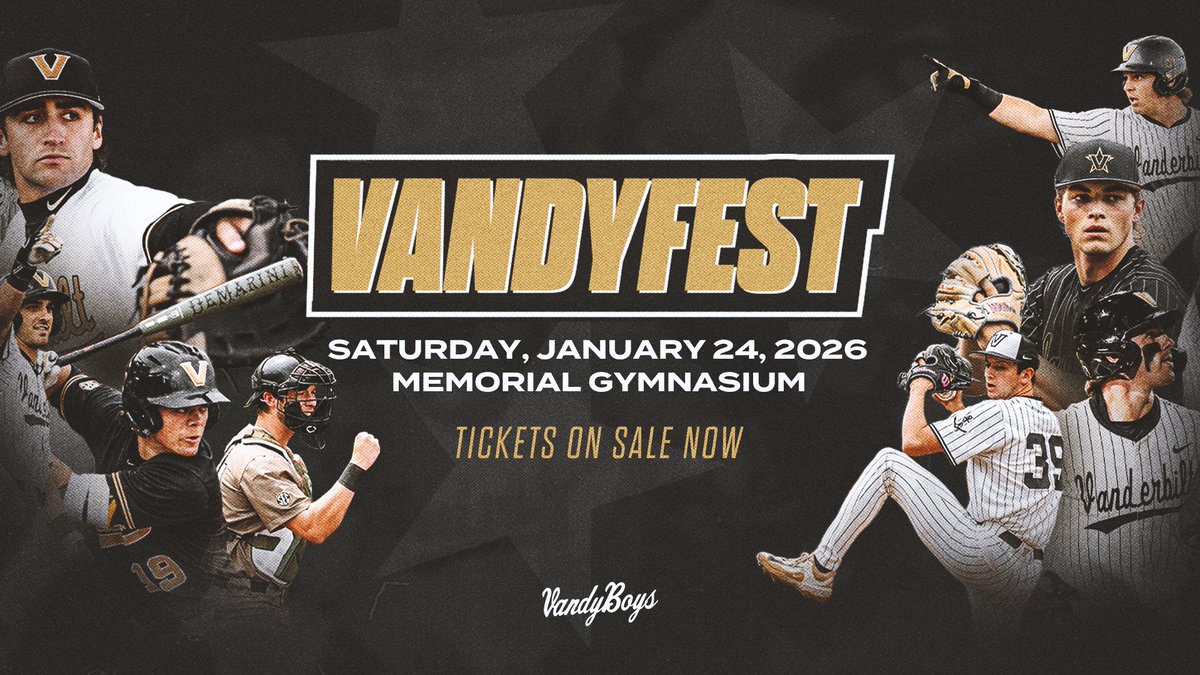 VandyBoys's tweet photo. Celebrate the start of the season with the VandyBoys! ⚾️

🎟️ https://t.co/xQ8BmCB7xy https://t.co/UaJRfbrqFp