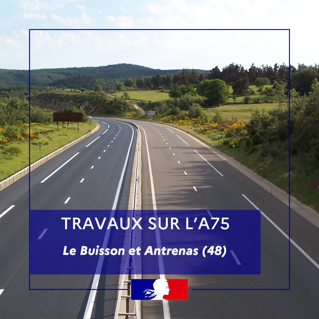 Image de Préfet de la Lozère - #travaux I Dans le cadre de l’entretien du réseau routier national, la Direction interdépartementale