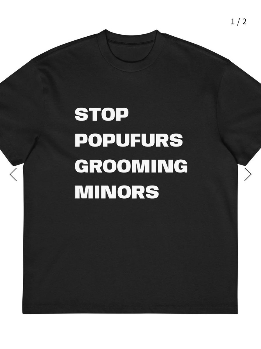 Don't usually post this stuff here, but I made a shirt go buy it lol jetthewolf.com
75% of all proceeds go the thorn.org which helps prevent online grooming
Or if you don't want a shirt go donate to them directly :)