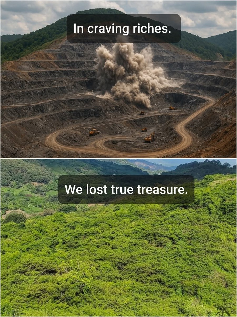 We had a kingdom of life, and we traded it for dust.