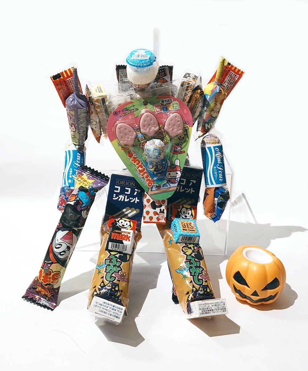 HappymealInc's tweet image. ／
Happy🎃ハロウィーン！
＼
#ファイナルフォーメーション 発売記念
HM社🎁キャンペーン！

🐶PELLと合体変形を完全再現⁉
シティコネクション公式放送でお披露目しました『🍭お菓子なイクスペル』(食べれます)を抽選で1名様！

🎯フォロー/リポストで応募
締切11/2(日)迄※抽選後当選者へDM