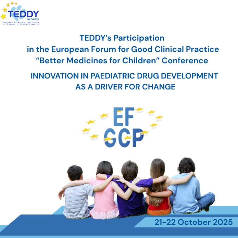 We were happy to participate at the <a href="/EFGCP/">EFGCP</a> "Better Medicines for Children" Conference! TEDDY experts participated in several sessions and breakout sessions, promoting discussion and expertise exchange. More info 👇 teddynetwork.net/2025/10/20/eur…