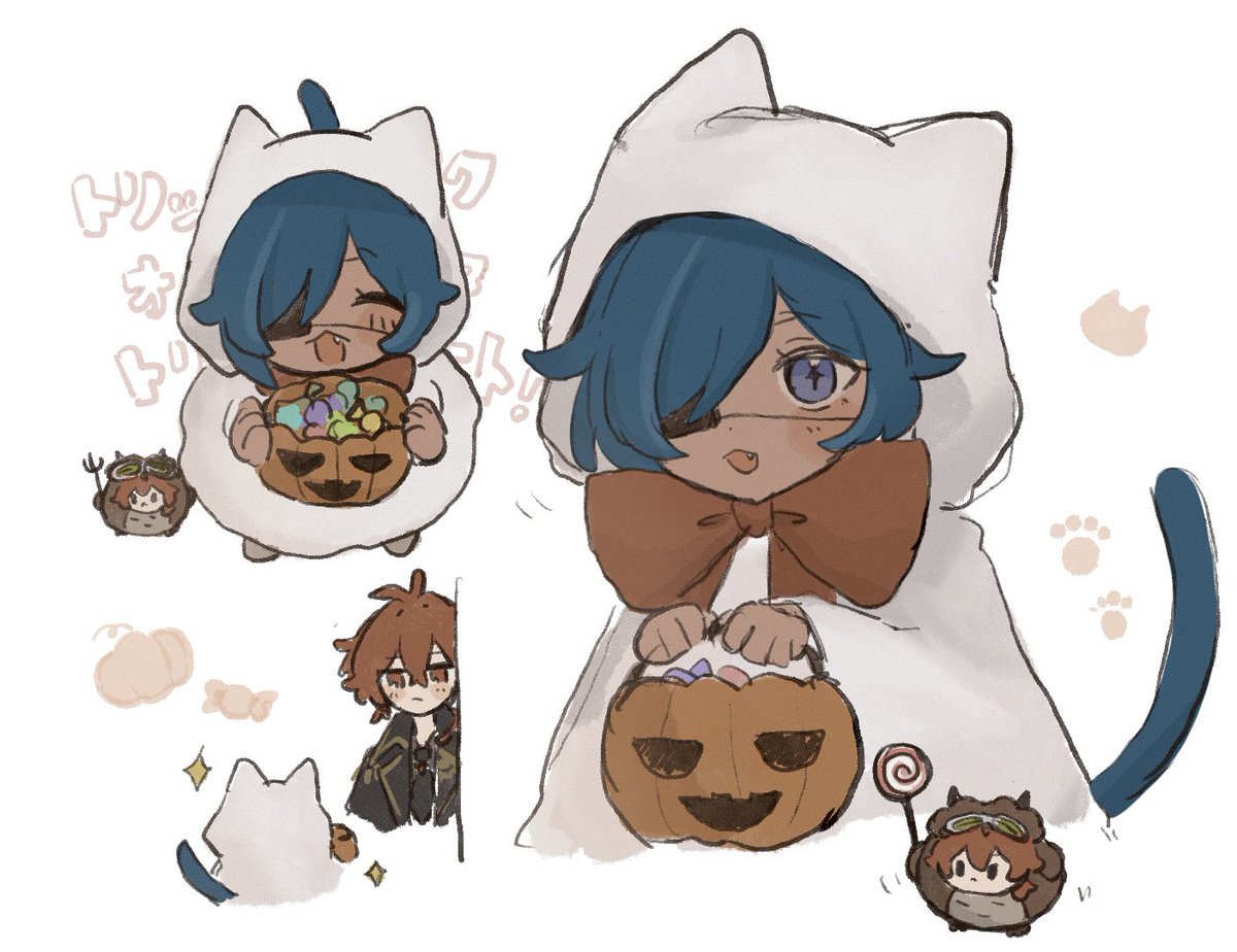 ハ口ウィン🎃ショタガ猫