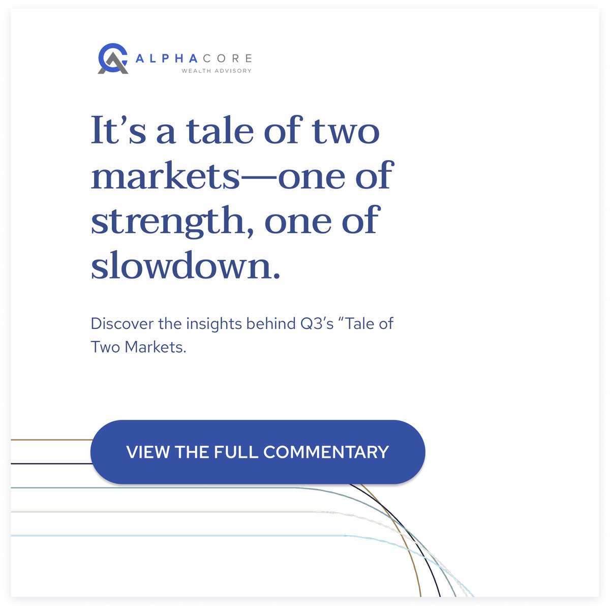 AlphacoreWealth's tweet image. What happens when it’s both the best and worst of times for markets?

What we’ve seen is,
•The economy slows. 
•Markets soar. 
•AI accelerates. 
•Inflation lingers.

David Stubbs breaks down the story behind Q3 2025.

alphacore.com/q3-2025-market…

#alphacore #marketcommentary
