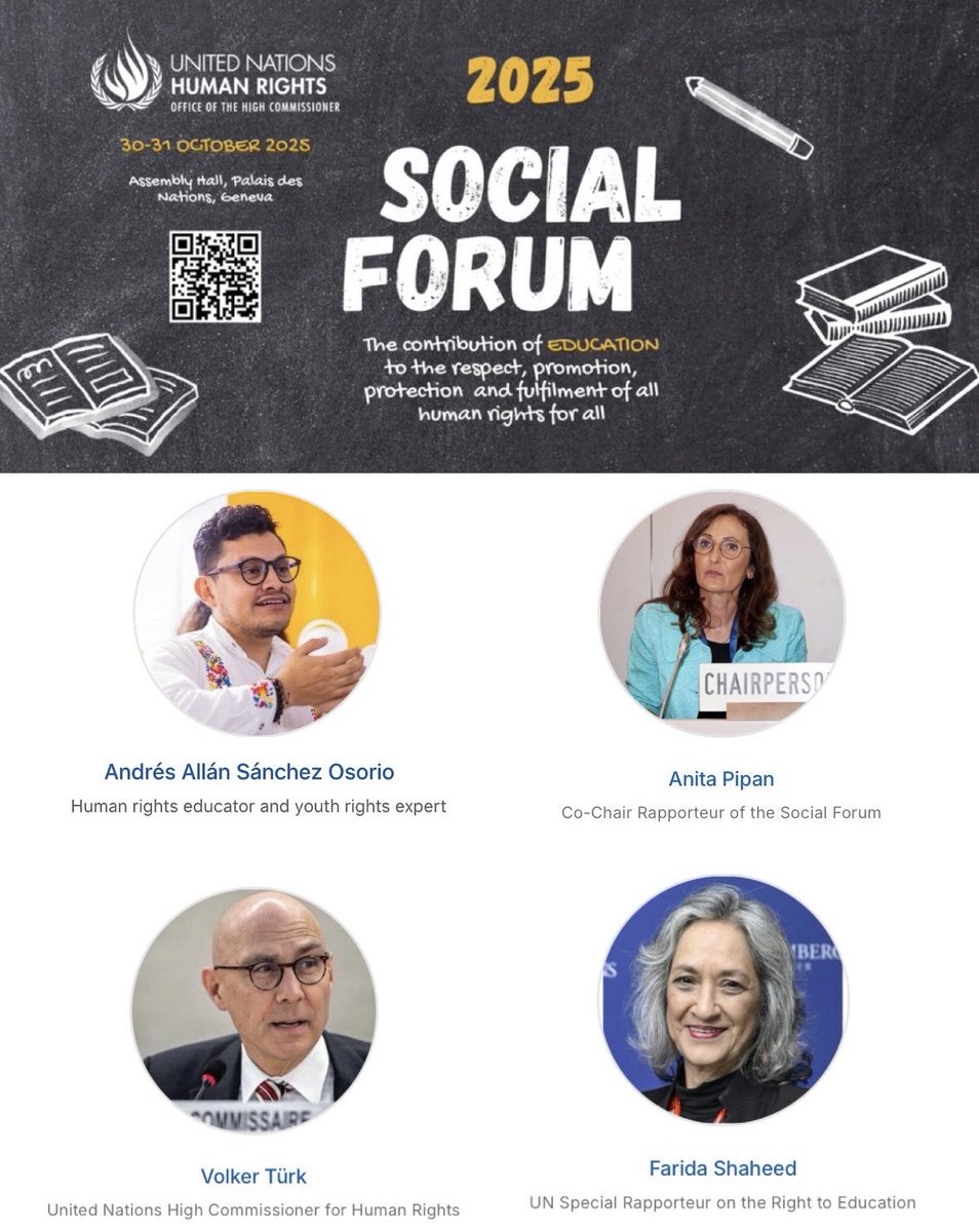 En Ginebra, Suiza para participar como panelista en el Foro Social del Consejo de Derechos Humanos de las Naciones Unidas @un_hrc, que este año se centra en evaluar las contribuciones de la Educación al respeto, promoción, protección y el cumplimiento de los Derechos Humanos.